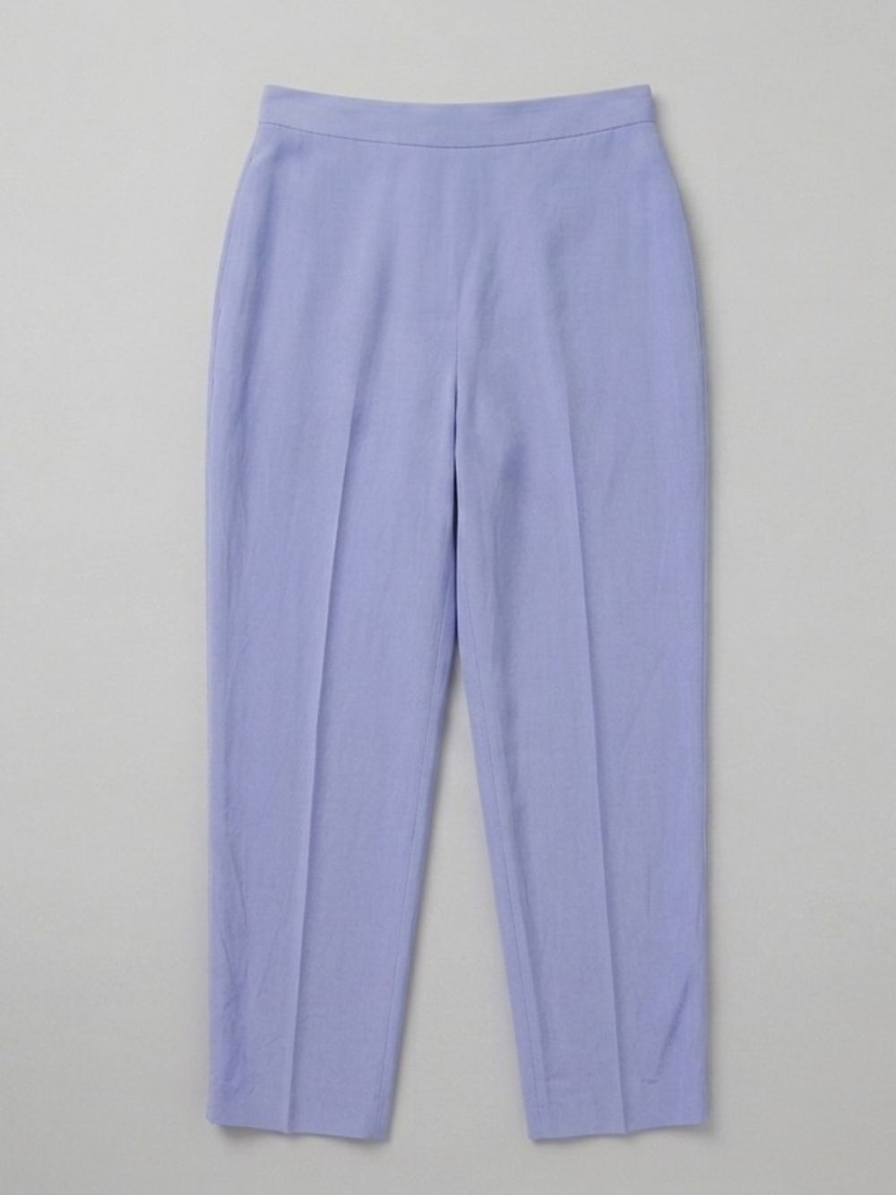 Vintage Maggy London Periwinkle Cropped Ponte Trousers Size 4P